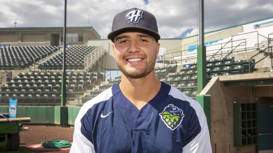 High school sports star back in Washington living the dream of pro baseball