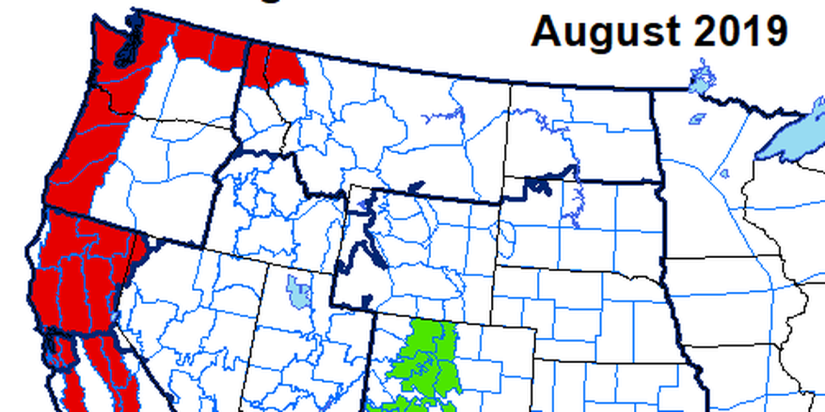 By August there could be above normal wildfire danger in parts of Washington, Oregon and California, which could mean smoky skies in the Tri-Cities.