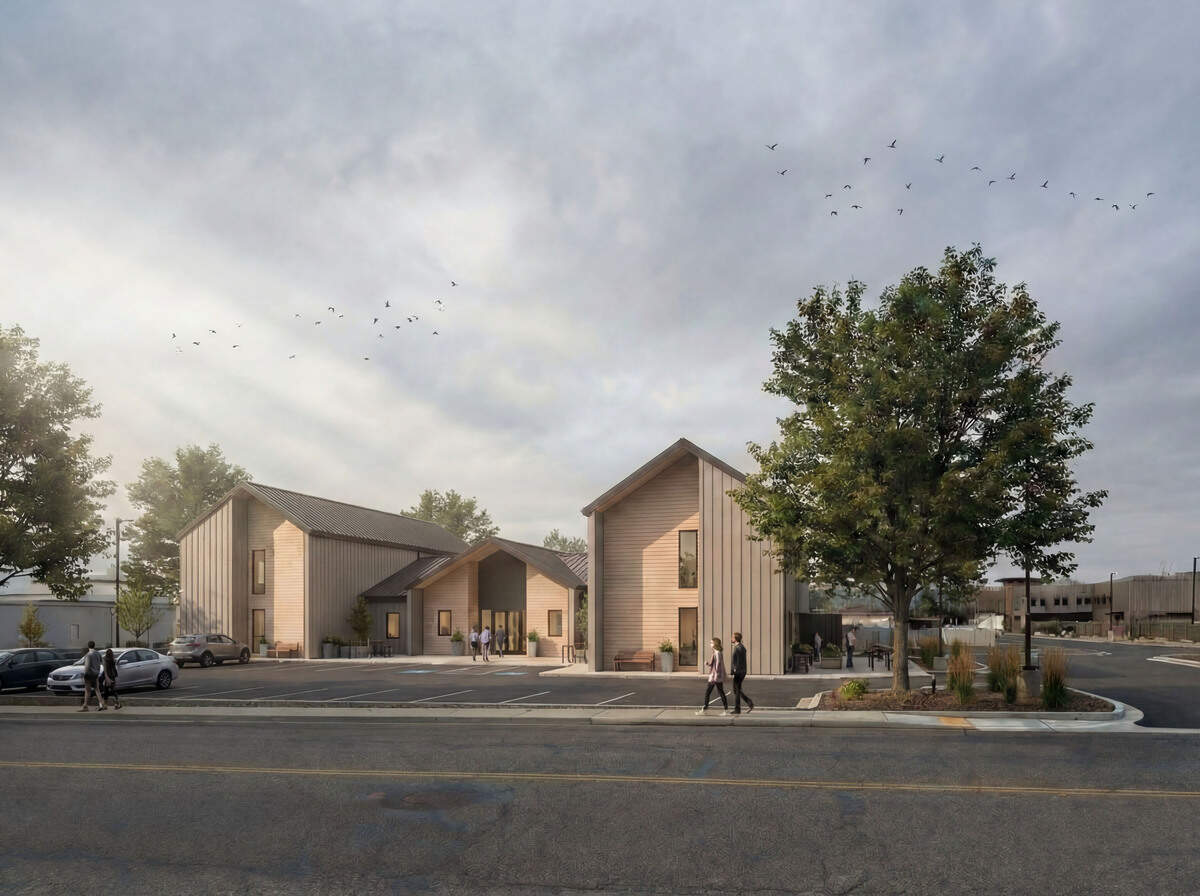 Architectural renderings for recovery housing at the Columbia Valley Center for Recovery.