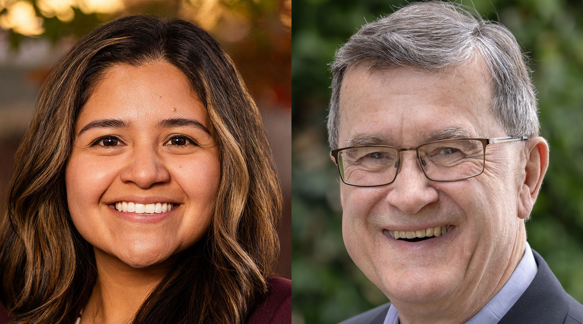 Four-term Republican Washington Sen. Curtis King, right, is facing a strong general election challenge in Democrat Maria Beltran. Both campaigns have raised nearly $1 million in a race that saw primary voters favor King by 16 percentage points.
