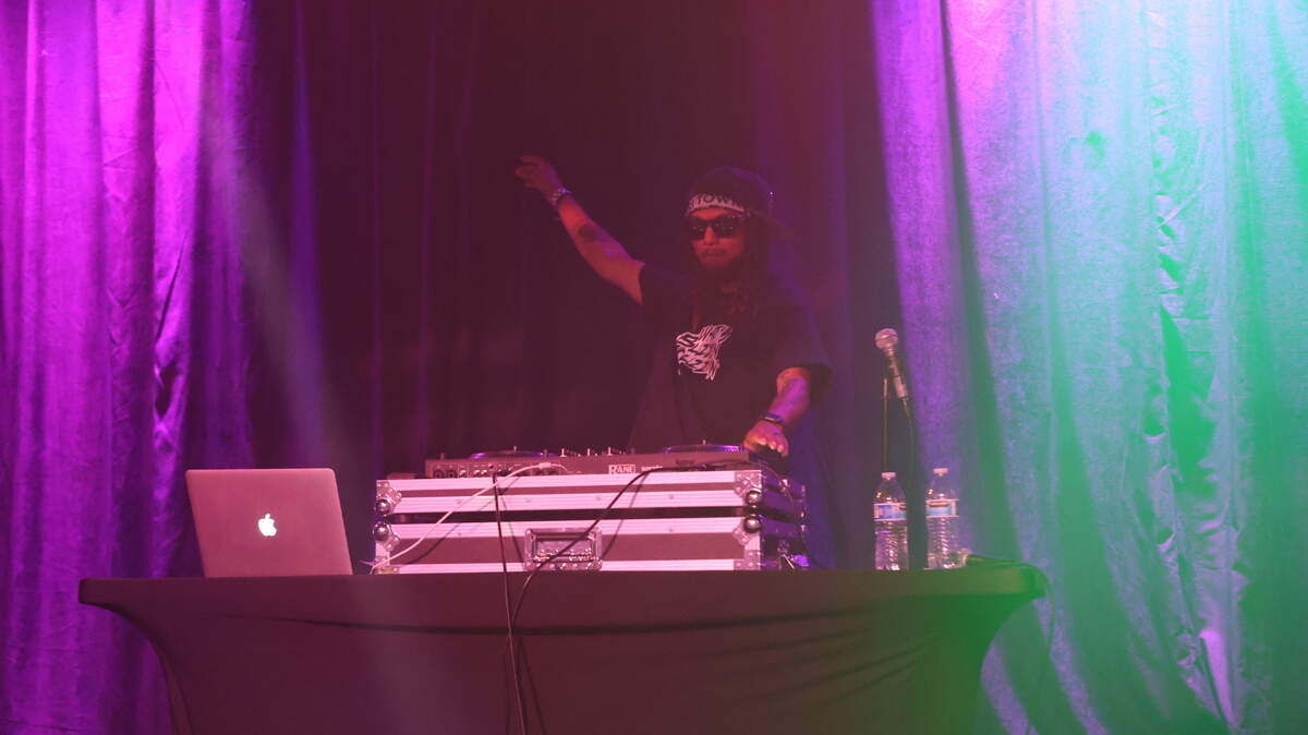 DJ Prota-C is a local artist who doesn’t like to be confined by the bounds of genre. He performed at the Uptown Theatre on June 7, 2024 through Tri Town Get Down.