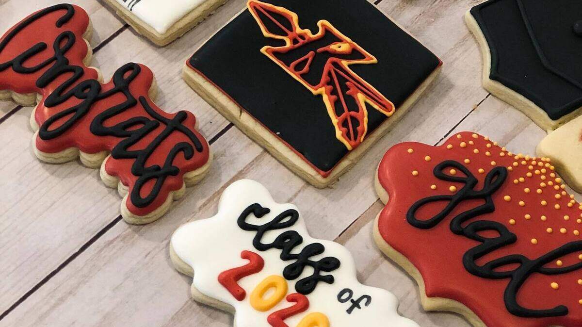 Angela Dutton, the owner of Kennewick cottage bakery Simply Sweets, makes special order cookies, cakes and more.