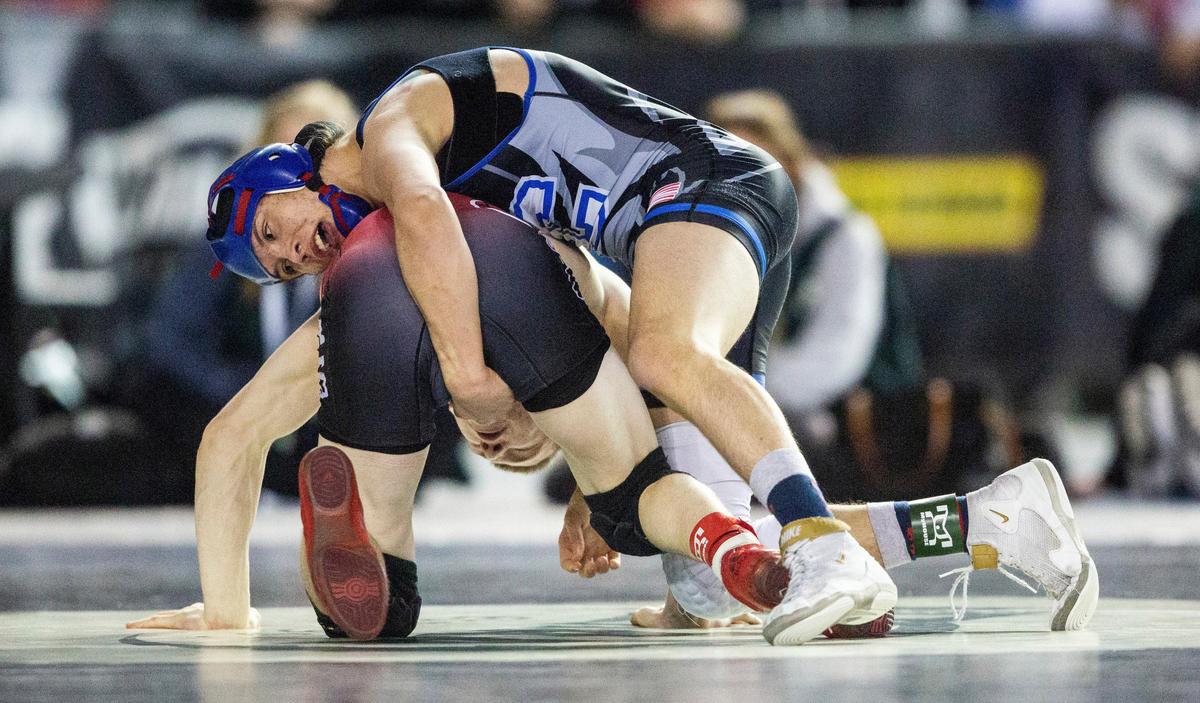 Chiawana’s Robby Vaughn, top, has made it to the state tournament all three years as a freshman through junior.