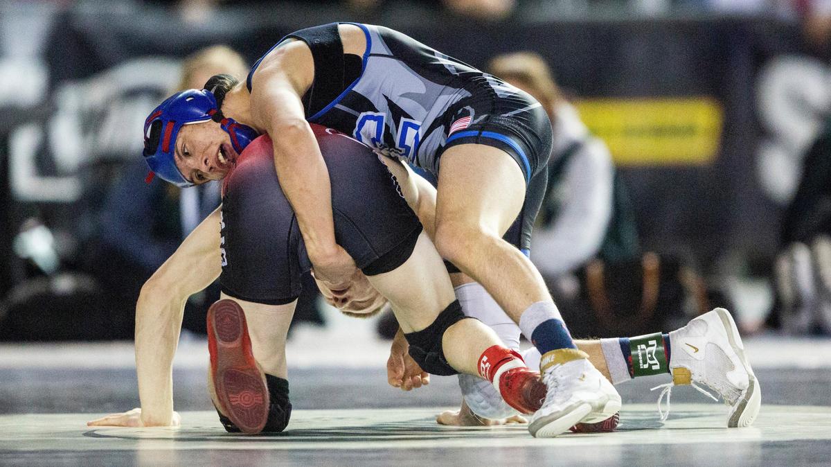 Chiawana’s Robby Vaughn, top, has made it to the state tournament all three years as a freshman through junior, placing second each time in Tacoma.