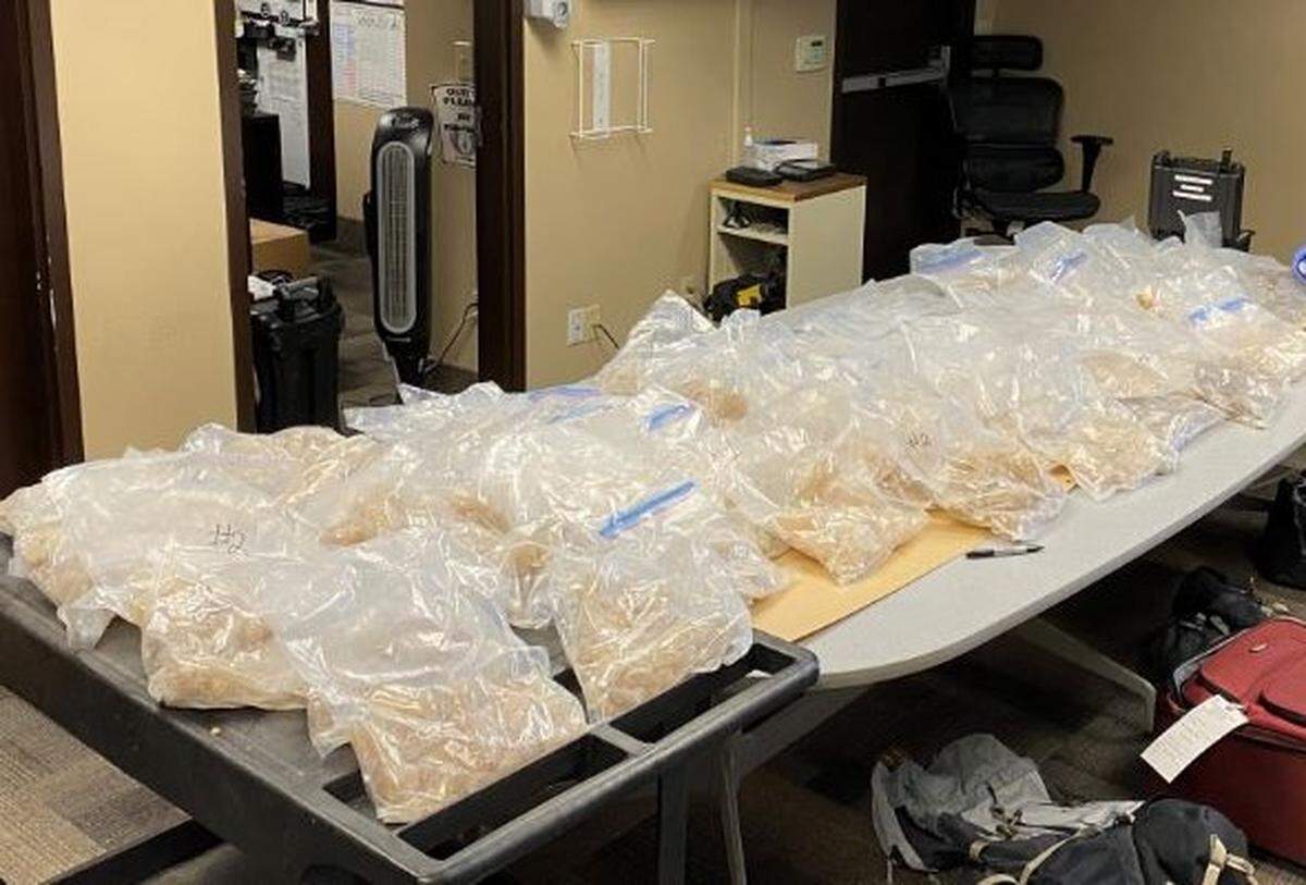 The U.S. Border Patrol seized drugs with a street value of $7.8 million being smuggled into Eastern Washington across the Canadian border. The driver of a van holding the drugs was found guilty of possession with intent to distribute the party drug commonly known as “ecstasy” or “molly.”