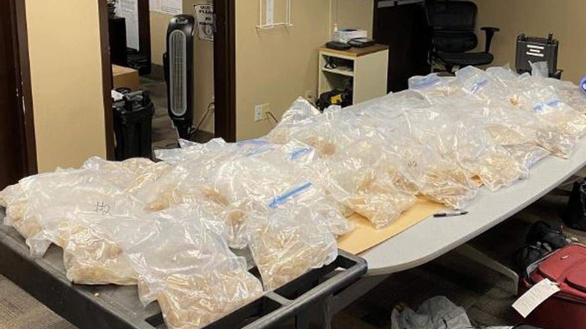 The U.S. Border Patrol seized drugs with a street value of $7.8 million being smuggled into Eastern Washington across the Canadian border. The driver of a van holding the drugs was found guilty of possession with intent to distribute the party drug commonly known as “ecstasy” or “molly.”
