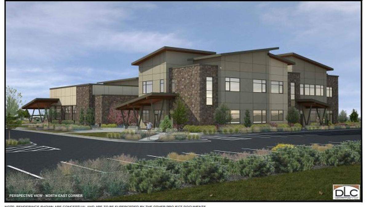 A conceptual rendering by DLC Architecture in Vancouver shows the new Jubilee Foundation headquarters planned at 3713 E. A St. in Pasco.