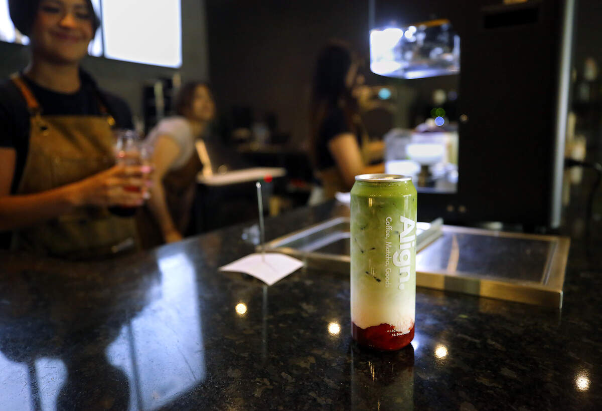 Owner Vanessa Mendoza recently opened Align Cafe at 616 The Parkway in Richland. The new shop offers classic espresso-based drinks, energy blends and matcha creations.