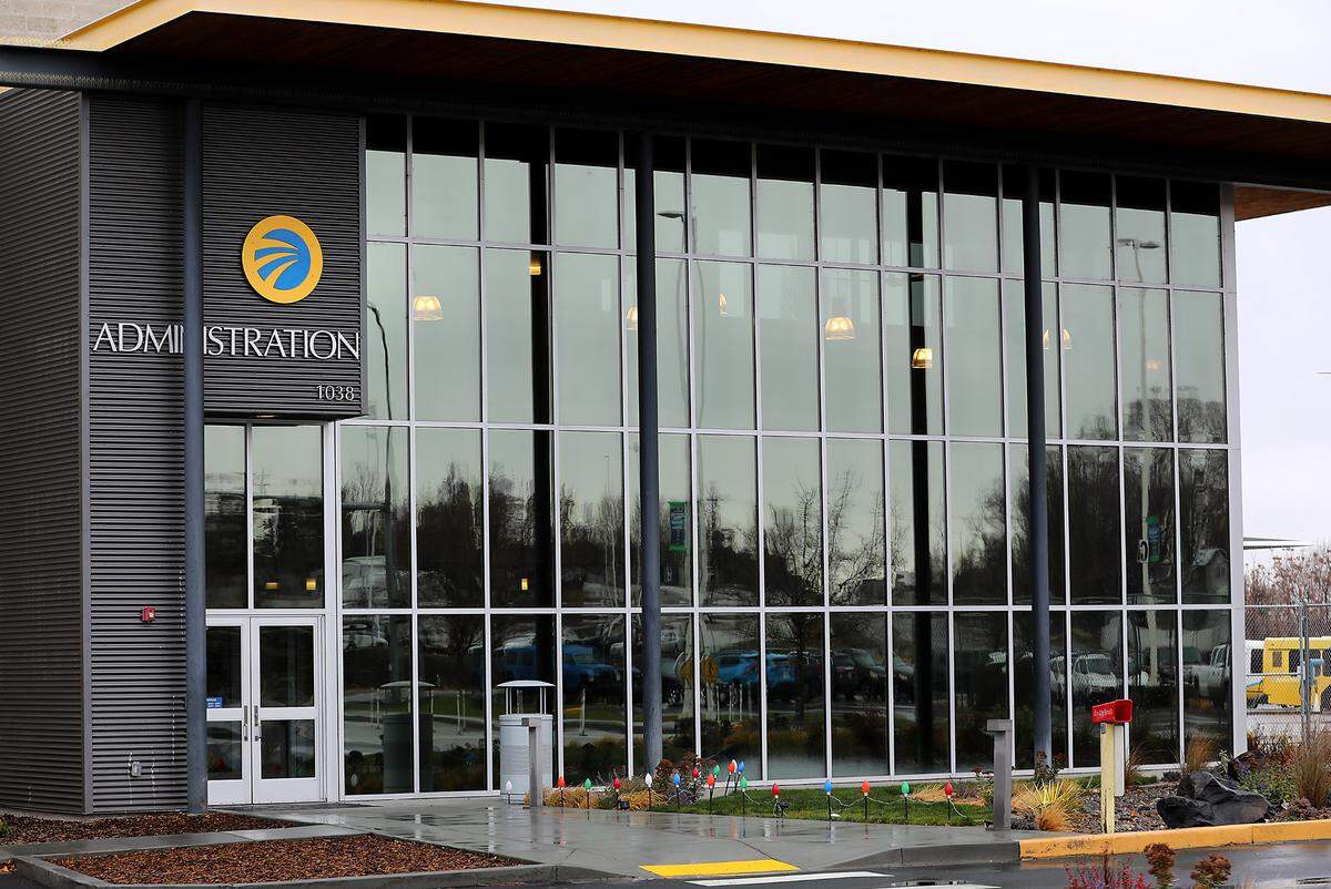 The administration offices at the Ben Franklin Transit campus at 1000 Columbia Park in the Richland “Y” area.