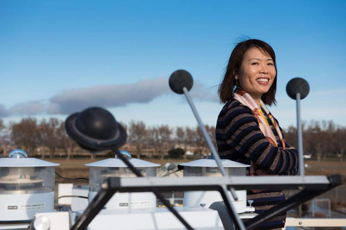 Earth scientist Jiwen Fan and her colleagues study the factors that impact severe storms, especially those that produce flash floods, hail or tornadoes that can threaten lives or lead to economic loss.