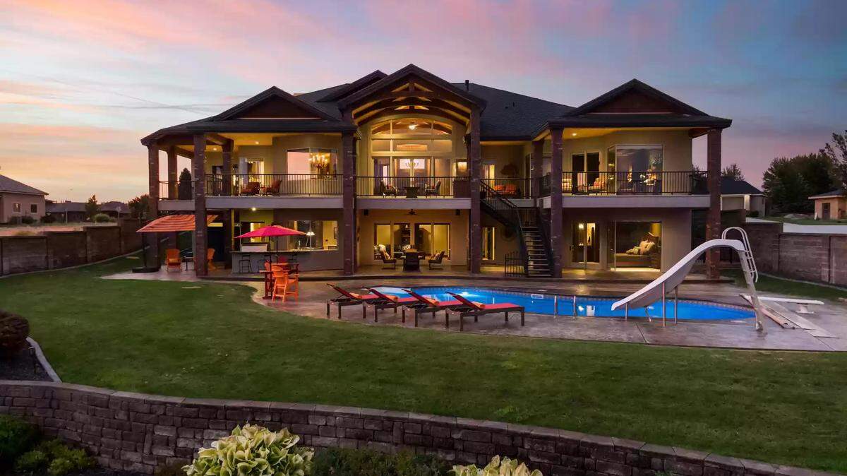 This $3 million riverfront estate is one of the most expensive homes for sale on the Tri-Cities, WA, market.