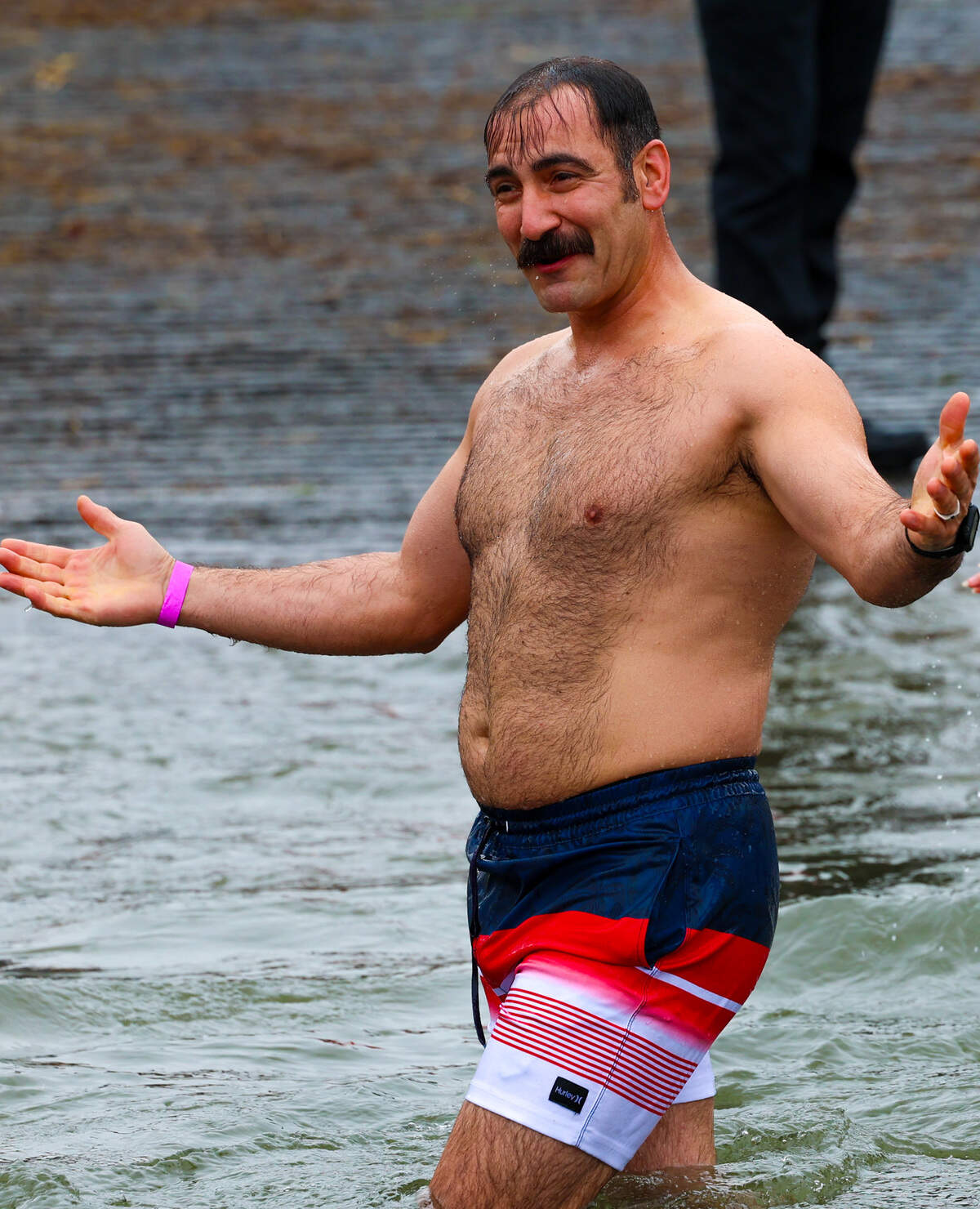 More 500 people jumped into the Columbia River during the 2026 Polar Plunge fundraiser for Special Olympics Washington.