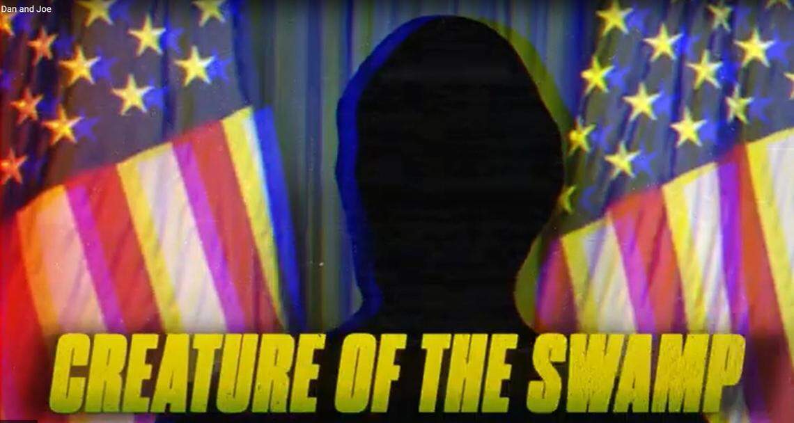 Candidate Tiffany Smiley’s new TV ad calls Congressman Dan Newhouse a “creature of the swamp.”