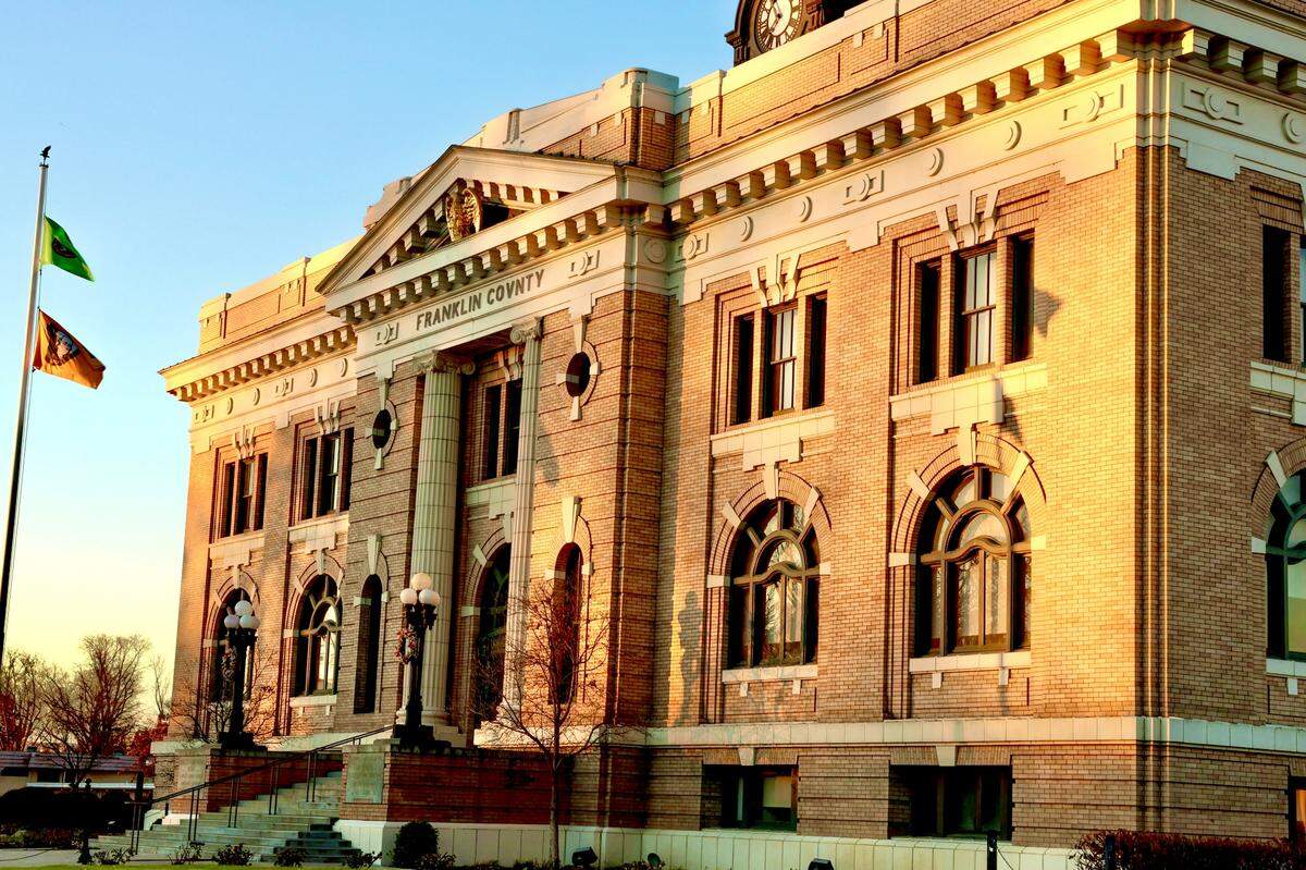 The Franklin County Courthouse at 1016 N. 4th St. in Pasco.