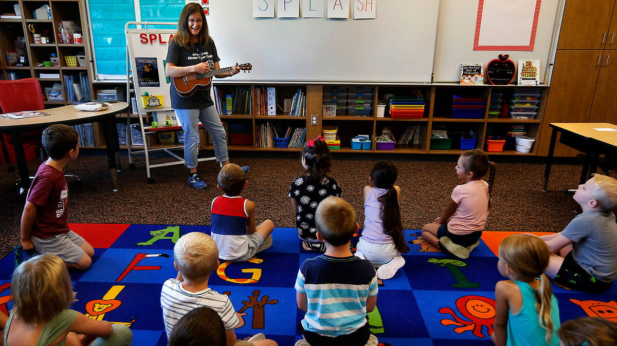 Kennewick School District is the Tri-Cities’ largest public school district, serving 19,000 full- and part-time students enrolled in 33 schools. This is Amon Creek Elementary School.