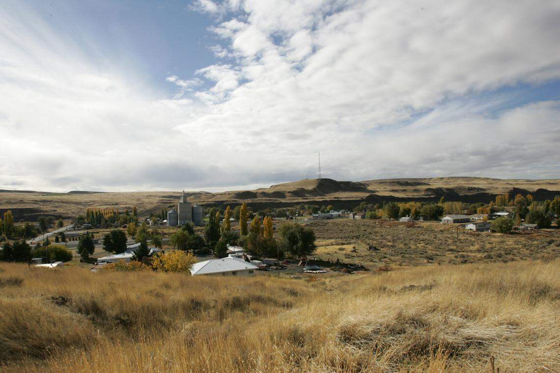 Herald file photo The quiet town of Kahlotus in north Franklin County.
