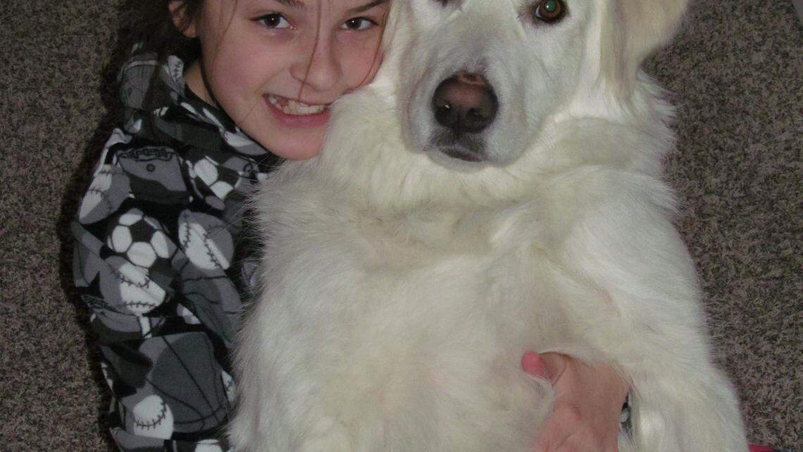 Rescued dog unleashes West Richland girl's generosity