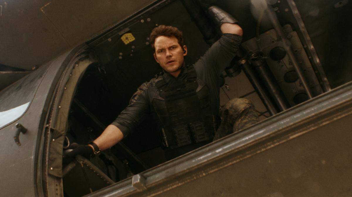 Chris Pratt stars in “The Tomorrow War.”