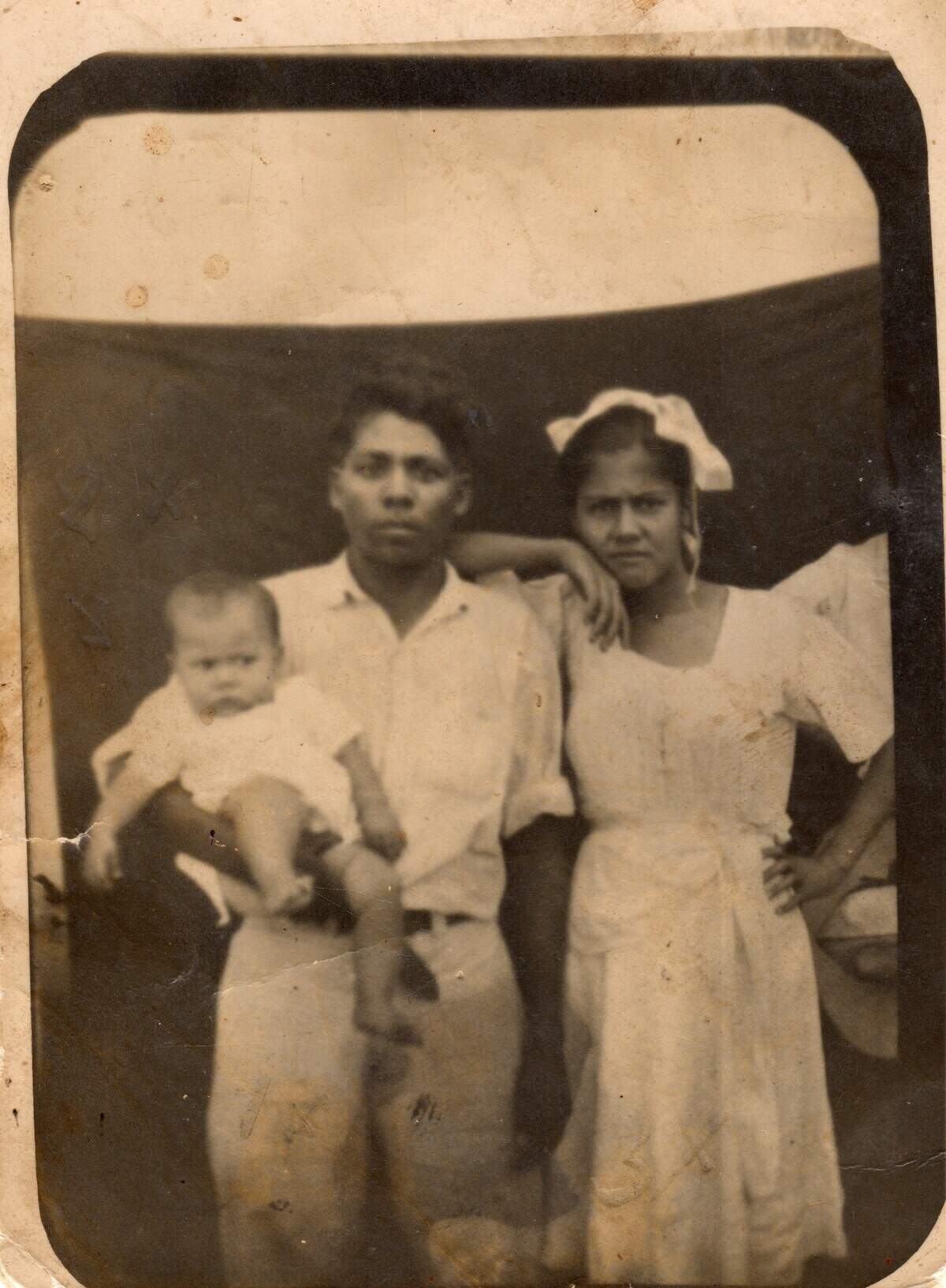 The Mendoza sisters’ family are from Michoacán, Mexico. Pictured here are their grandparents.