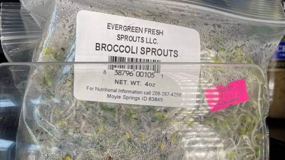 Whatcom County reports three salmonella cases linked to broccoli sprouts