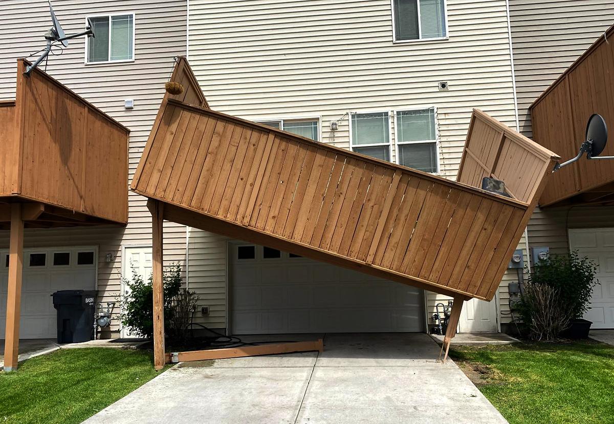 Hazardous stairs and railings at Pasco rental properties were one of the hazards identified by the city’s rental licensing and inspection program.