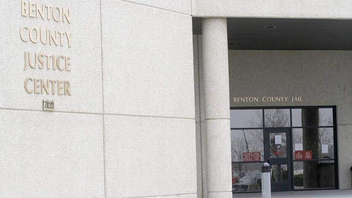 The Benton County Justice Center in Kennewick