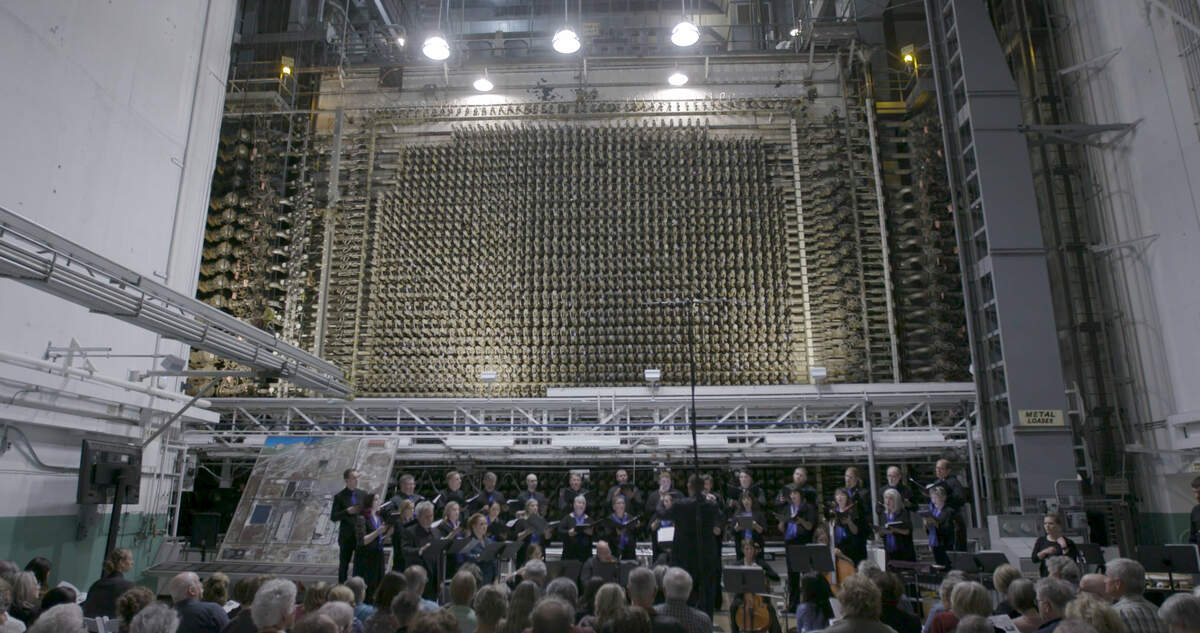 The Mid-Columbia Mastersingers have performed at the face B Reactor on the Hanford site, including “Nuclear Dreams: an Oral History of the Hanford Site.”