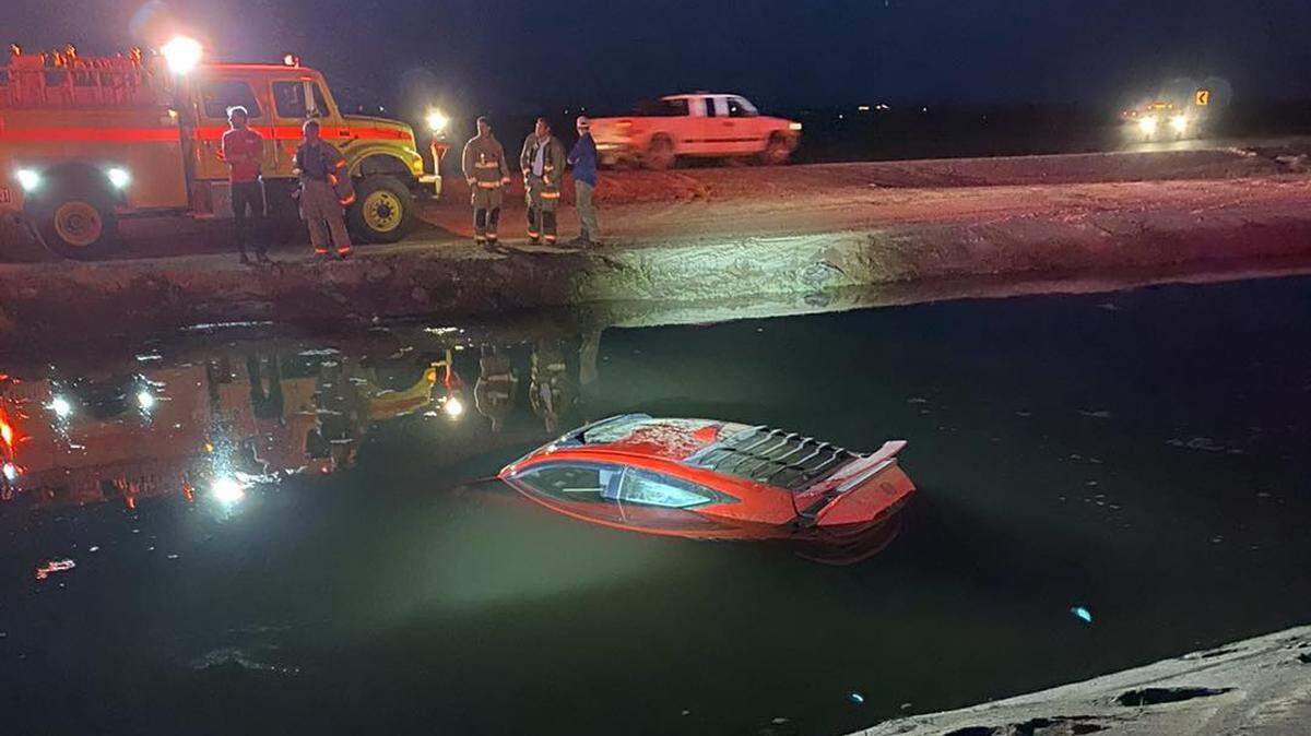 A car ended up in an irrigation canal along East Sagemoor Road in Franklin County Friday night when the driver had a medical problem.