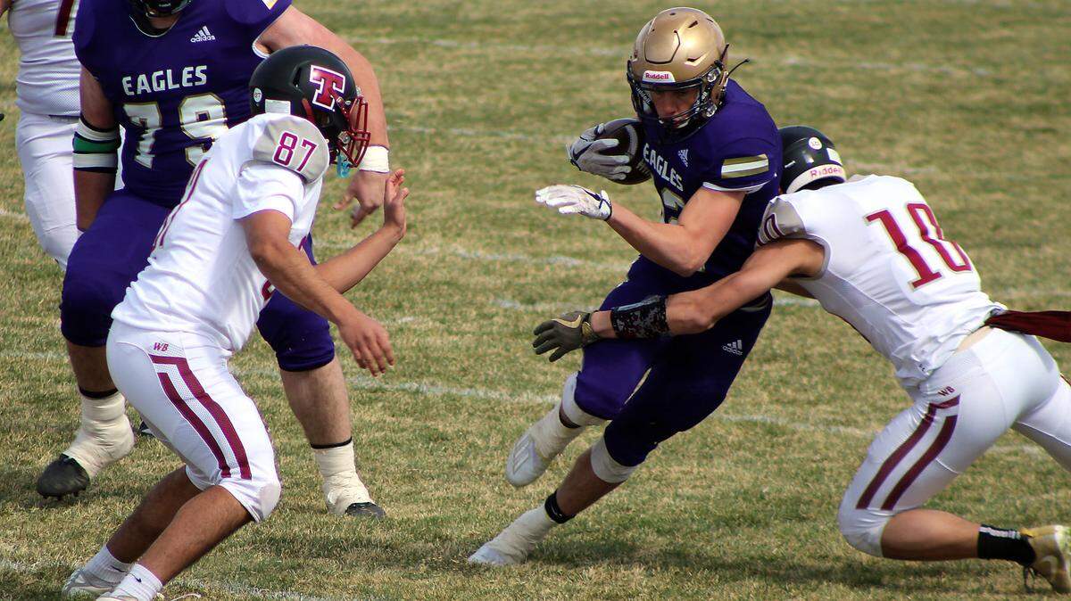 Connell’s Carson Riner is a strong two-way player for the Class 1A Eagles but last season dominated on the offensive side of the ball, piling up big numbers rushing-wise. He was named SCAC Offensive Player of the Year by the conference coaches.