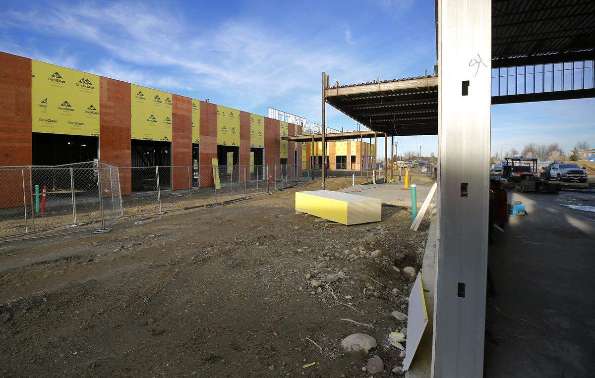 The convention complex will connect to a five-story AC Marriott Hotel. The $47 million hotel is being built by A-1 Hospitality just a few feet away. 