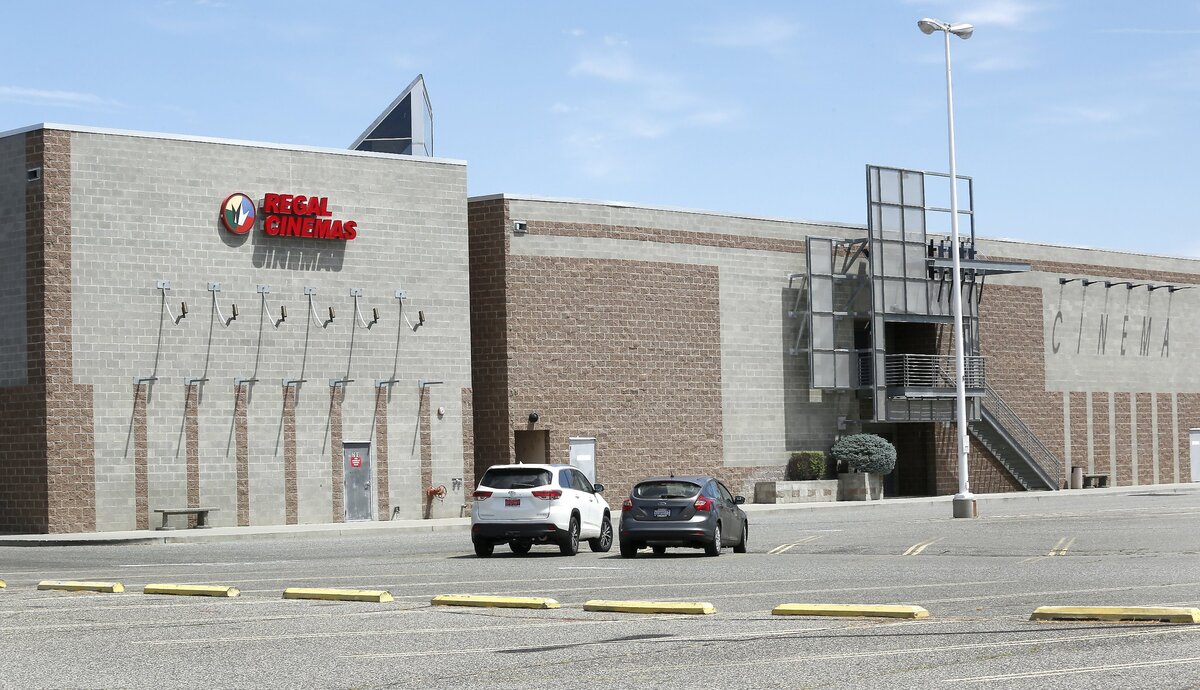 The Regal Cinemas building at Columbia Center mall is scheduled to be torn down to make way for a new retail store.