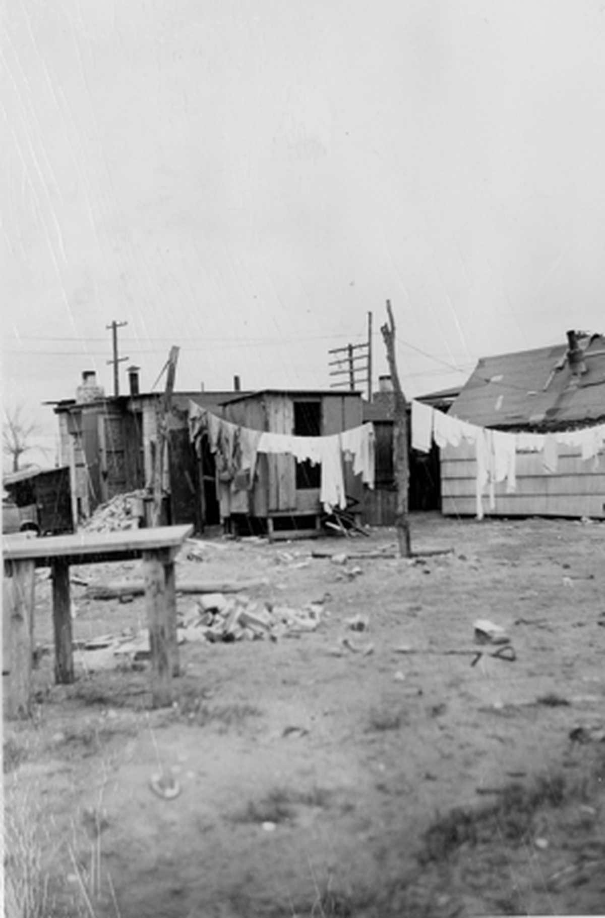 Homes in East Pasco when the city was segregated.