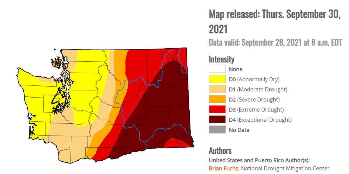 Courtesy U.S. Drought Monitor