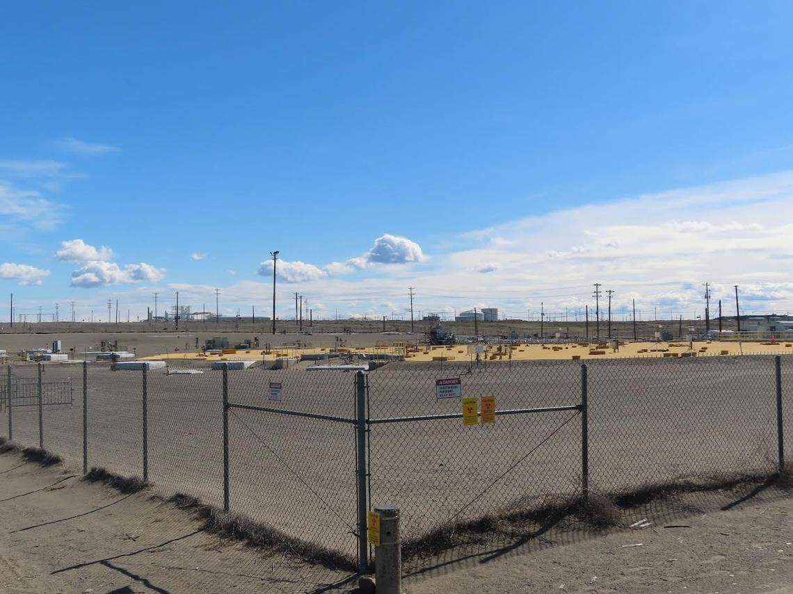 The T Tank Farm at the Hanford site in Eastern Washington has 16 of the nuclear reservation’s 149 single-shell, underground tanks holding highly radioactive and hazardous chemical waste.