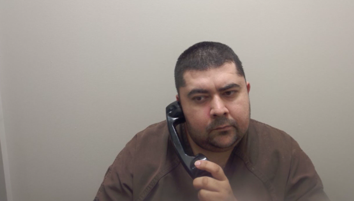 Ernesto Garcia-Uribe appeared in court on Monday on suspicion of child abuse.