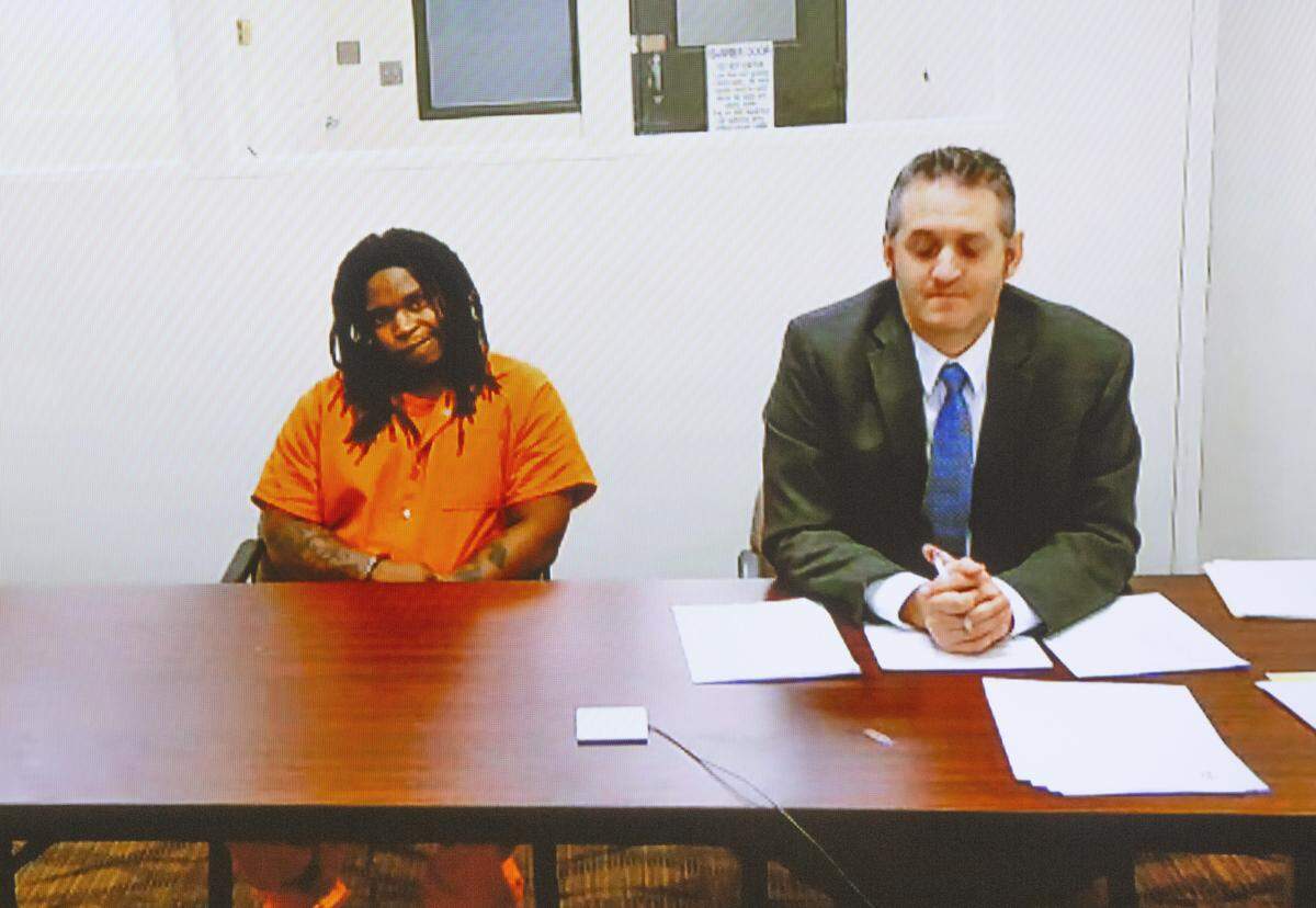 Jerry Dean Porter appeared by video at Benton Franklin Superior Court for arraignment on Friday in Pasco.