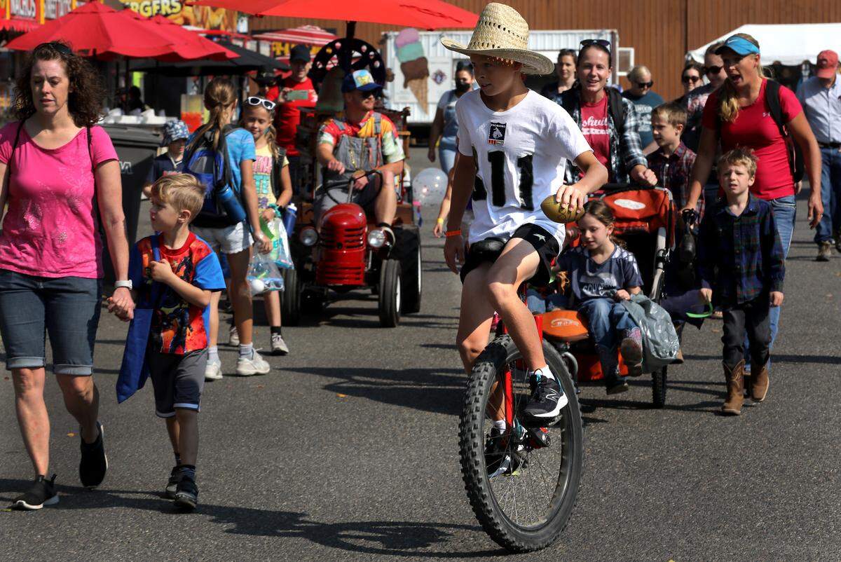 Photos from the 2023 Benton Franklin Fair & Horse Heaven Round-Up Rodeo at the fairgrounds in Kennewick.