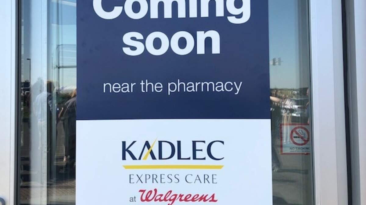 Two new Kadlec Medical Center clinics will help the hospital serve even people needing same-day care — and they’ll make picking up prescriptions easier, with Walgreens pharmacies right there, say officials.