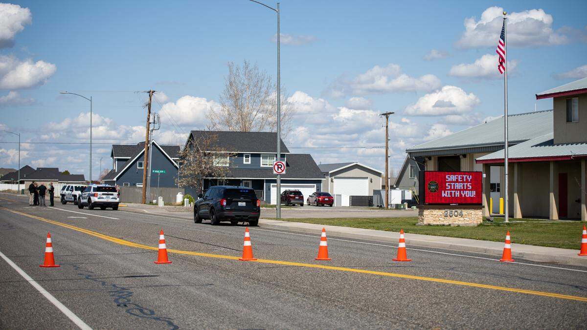One person died after a motorcycle wrecked with an SUV near Benton County Fire District 4’s station on Friday.