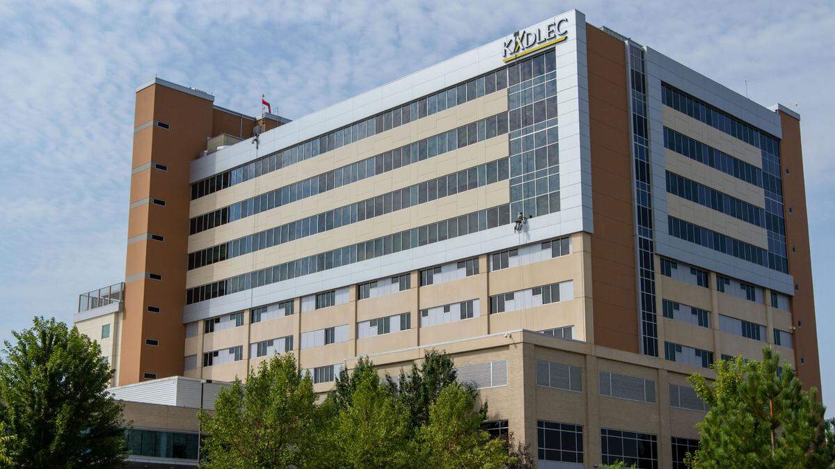 A view of Kadlec Regional Medical Center in Richland from the hospital campus.
