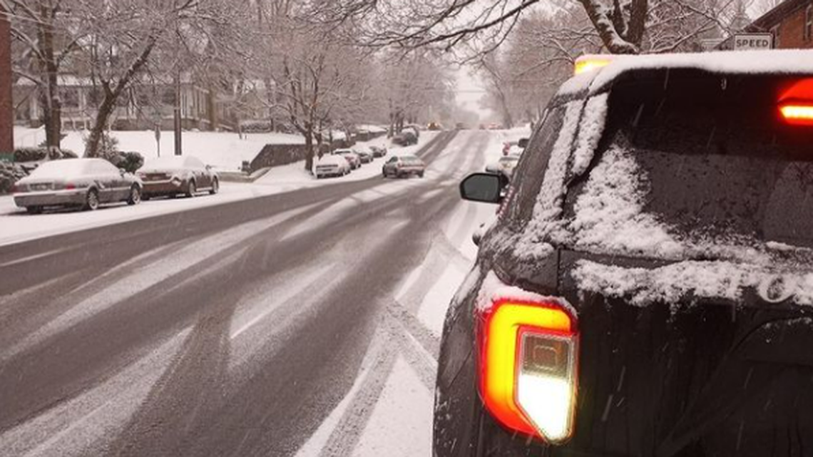 A drunk driver faces charges after being involved in three different collisions after a Christmas Party in Spokane, Washington, on Dec. 15, 2021, police said. The vehicle pictured was not involved in the crashes.