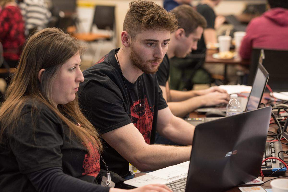 The Department of Energy hosts cyber defense competitions at PNNL where teams engage in cybersecurity activities. The competitions increase hands-on cyber education for college students and professionals as well as an understanding of  cyber  security  within a real-world scenario.