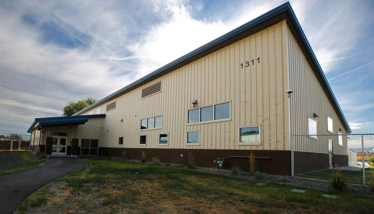 The new 9,600-square-foot Tri-Cities Animal Shelter building is on 2.5 acres adjacent to the existing facility off South 18th Avenue in Pasco. The new $5.8 million facility replaces three aging structures, one of them dating back to the 1950s. It’s a partnership project between the cities of Pasco, Kennewick and Richland.