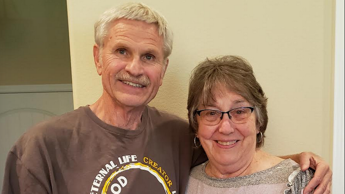 “Out of the blue, the girl, Barbara Staab, that shared the gospel with me was passing through town this past week and called me,” said Lee Walter. “Fifty-four years and 12 days from the day I accepted Jesus, my wife and I were blessed to reconnect with that same girl.”