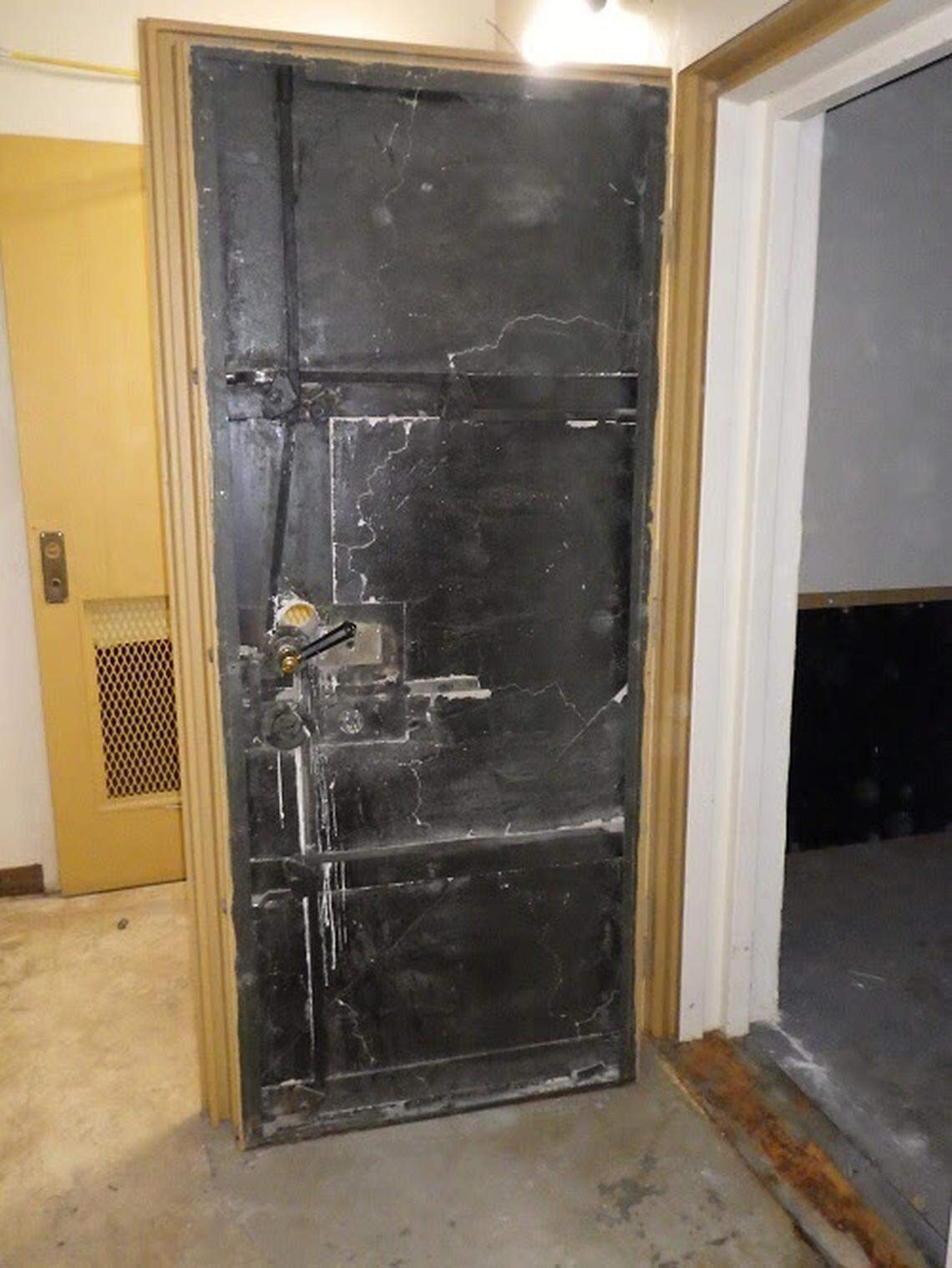 A once heavily guarded vault in the Hanford Isolation Building was used to store weapons-grade plutonium as early as World War II until it could be shipped offsite.