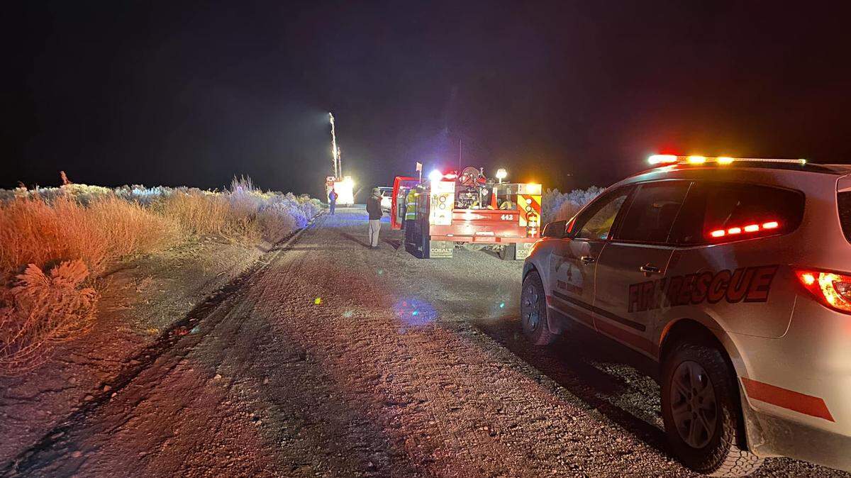 Rescuers were called to the Columbia National Wildlife Refuge in Grant County late Friday night after a canoe capsized.