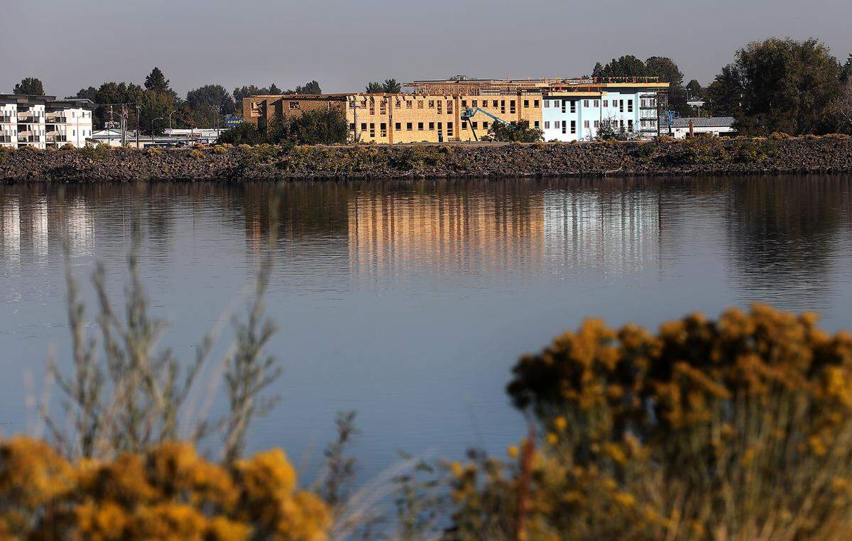 Columbia River Walk Development is working on the fifth phase of the riverside apartment complex. The new construction is valued at $7.8 million.