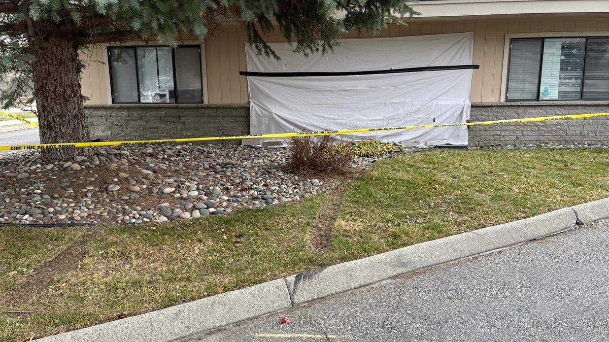 A drunk driver left a hole in the wall of Life Care Center of Richland after slamming into it.