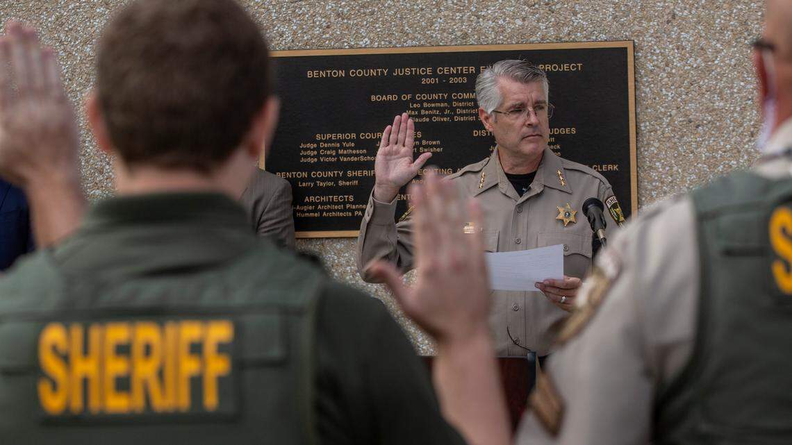 Exclusive | Benton County sued for millions. Deputies claim ex-sheriff harassed and retaliated