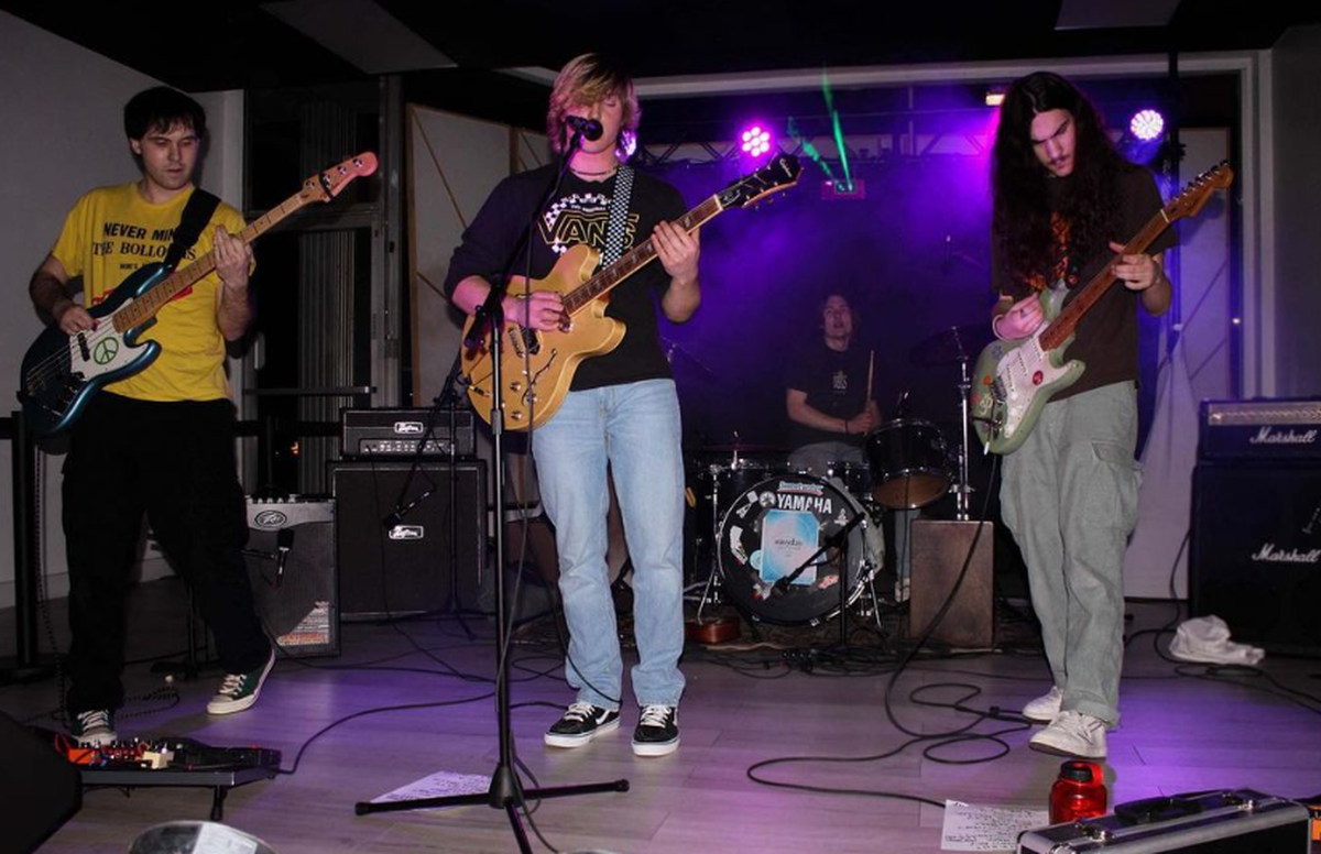 easyday at The Space in Richland. From left to right: Griffin Durham, Chase Krank, James Bruce and Luke Vesely.